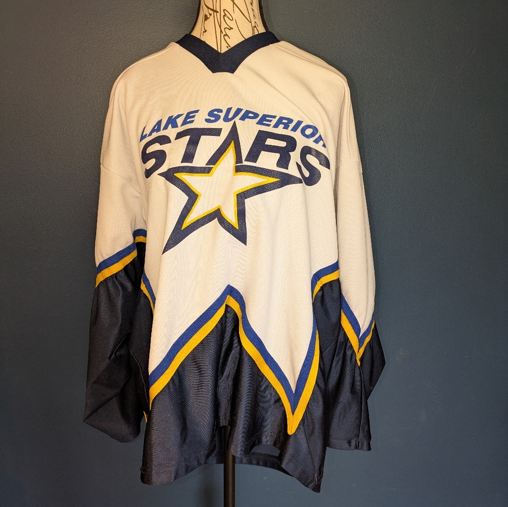 Lake Superior Stars Hockey Jersey #17 Cole Koepke Duluth Minnesota